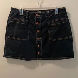 True Craft Dark Denim Skirt Size 15